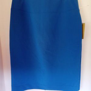 Michael Kors Blue Pencil Skirt